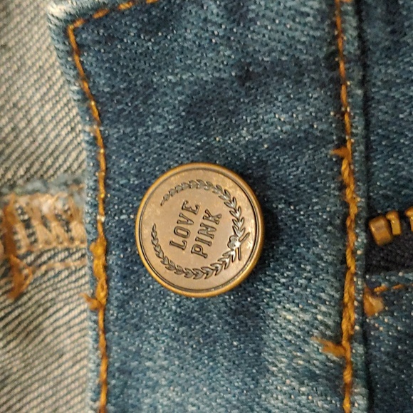 Victoria Secret Pink Women's Size 6 Short Flare Cut Jeans - Picture 7 of 12